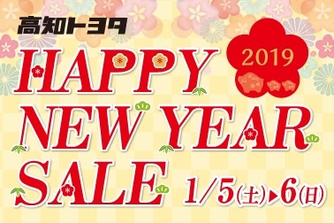 Happy New Year SALE 2019